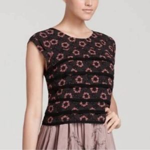 Free people, black blouse